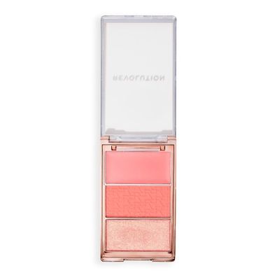 Makeup Icon Blush, vegane, matte Highlighter-Palette, Authentic Peach 11,5g