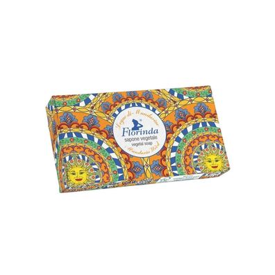 Florinda Mandarinenholz, vegan, feuchtigkeitsspendend, duftender Seifenriegel 100g