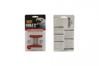 Kool-Stop Bremsschuhe C2 Eagle 2 Cantilever Standard salmon - starke Bremsleistung be