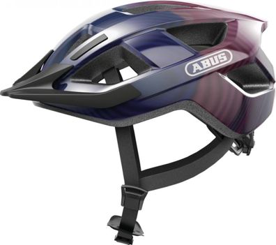 ABUS Fahrradhelm Aduro 3.0 M (52-58 cm) purple waves Â? sportlicher City-Helm mit In