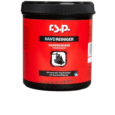 r.s.p. Handreiniger 500 g - pH-neutral, réckfettend, mit Kunststoffabrieb