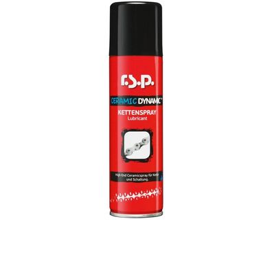 r.s.p. Ceramic Dynamic Kettenspray 200 ml - High-End Trocken-Schmiermittel mit Kerami