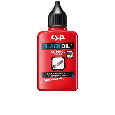 r.s.p. Black Oil Kettenöl 50 ml - PTFE fér nasse Bedingungen