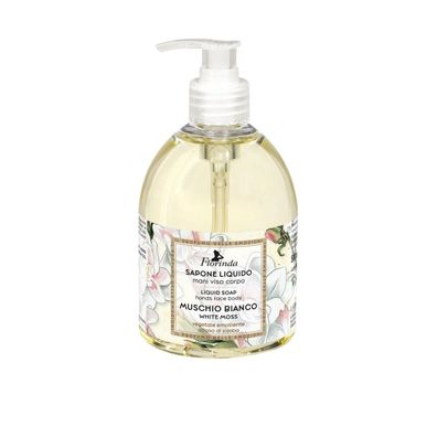 Florinda Weißes Moos, Moschus, feuchtigkeitsspendend/reinigend, Flüssigseife 500ml