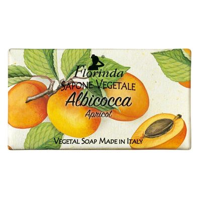 Aprikose, Vegan, reinigend und feuchtigkeitsspendend, fruchtig Seifenriegel 100g
