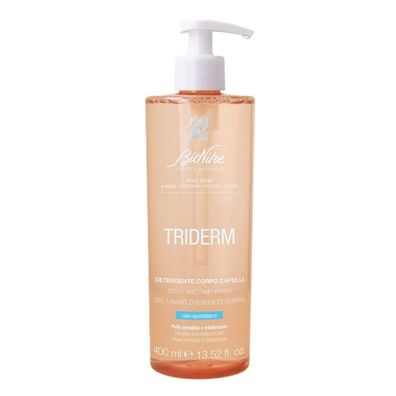 BioNike Triderm, reinigend und erfrischend, Duschgel, für Körper und Haare 400ml