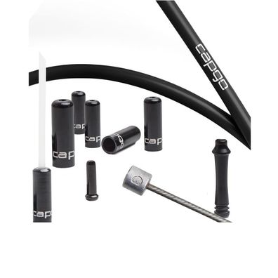 capgo OL Schaltset 1x lang Shimano/Sram MTB Schwarz - höchste Schaltperformance