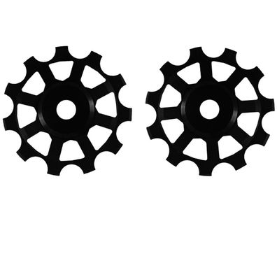 Nova Ride 11z Schaltrollenset Ceramic 7075 Aluminium Schwarz - Leichtgewichtiges Scha