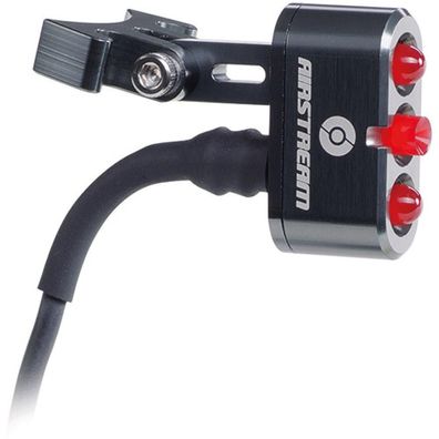Supernova Airstream Tail Light schwarz Sattelstétze - helles, StVZO-zugelassenes Réck