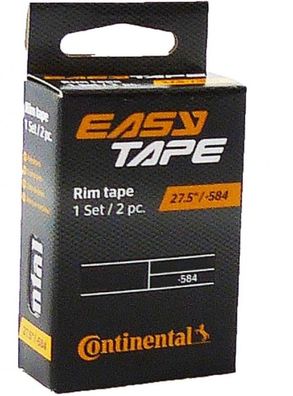 Continental Felgenband EasyTape 26mm, 26-584, 2 Stéck, bis 8 bar, pannensicher, einfa