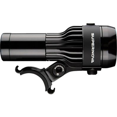 Supernova Airstream 2 schwarz mit K K736 schwarz Akku LED StVZO
