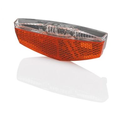 XLC LED Réckleuchte fér Gepäckträger inkl Reflektor CL-R17/18 E-Bike ready STVZO
