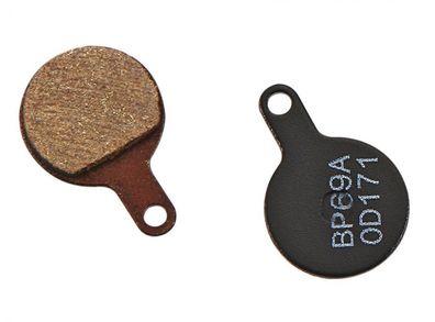 TEKTRO Novela Bremsbeläge Disc Semi-metallisch Grén - Hochleistungs-Ersatzbeläge