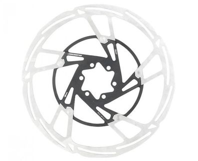 Jagwire Pro LR2 Bremsscheibe 203 mm 6-Loch - Leichte Edelstahl-Bremsscheibe mit Alumi