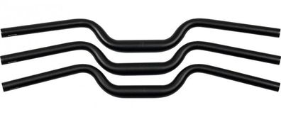 Ergotec Lenkerbégel M-Bar S Alu ß 31,8 mm 700 mm schwarz/matt 14Â° Level6