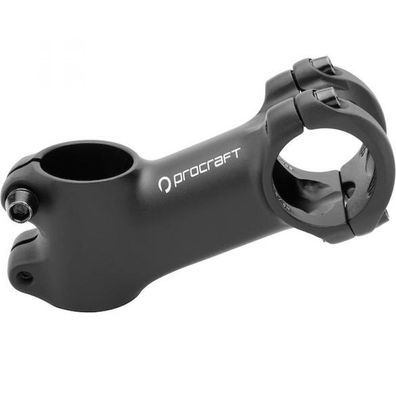 Procraft City Pro Vorbau 25Â° / 80 mm Schwarz - Formschöner Aluminium-Vorbau fér aufr