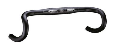 FSA Vero Compact Lenker 31,8 x 440 mm Schwarz - AL6061 Rennradlenker mit Drop-Design