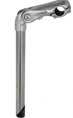 Ergotec Schaftvorbau Kobra Vario ß 22,2 mm- Fér Lenker mit 25,4 mm; 110 mm Edelstahl