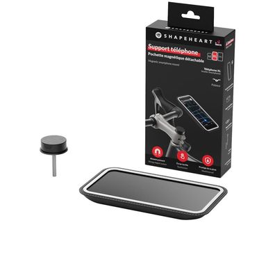 Shapeheart Handyhalter STEM XXL Schwarz - Magnetische Halterung mit Hélle