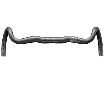 Deda Lenker Gera DCR Alu Gravel Winkel 24Â° 48 cm polish on black