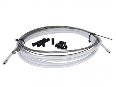 SRAM Bremskabel-Kit - 5 mm Außenhélle, 1, 5 mm Innenzug, weiß