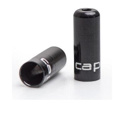 capgo OL Endkappenset Bremsaußenhélle Alu ß 5 mm Schwarz - 10er Set