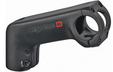 ErgoTec Barracuda i Vorbau 90mm 20Â° AL6061 T6 schwarz - 31.8 mm - ß28.6/31.8mm Safet