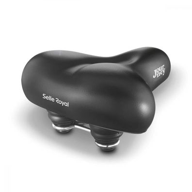 Selle Royal Fahrradsattel Journey Unisex Standardgröße schwarz - maximaler Komfort fé