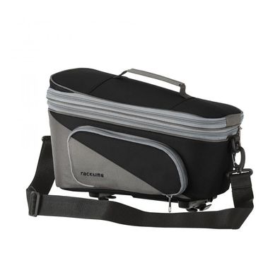 racktime Gepäckträgertasche Trunkbag Talis Plus 2.0 schwarz-grau - 15 Liter robuste G