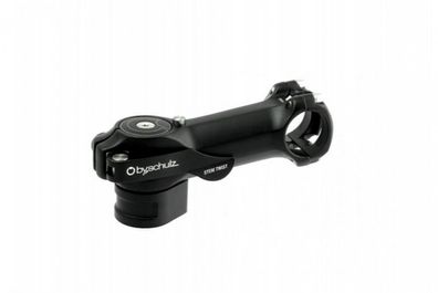 by, chulz Vorbau Twist SDS 105 mm ß 31,8 mm schwarz - platzsparender Drehvorbau