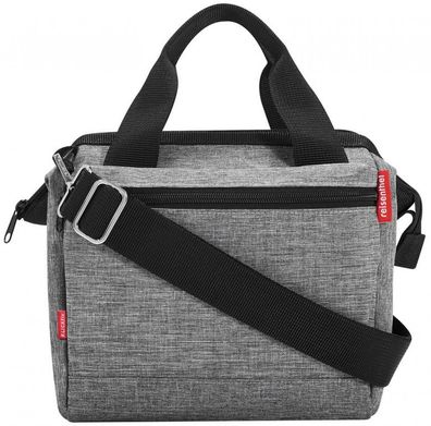 KLICKfix Lenkertasche Roomy twist silver Größe 24x22x13cm 4 ltr