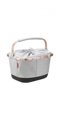 KLICKfix Carrybag GT Fahrradkorb UniKlip Twist Sky Rose Â? 42x28x33 cm, 24L, abnehmba