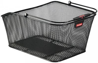 Rixen Kaul | KLICKfix Hinterradkorb City 2 fér Racktime schwarz 41x31x20 cm