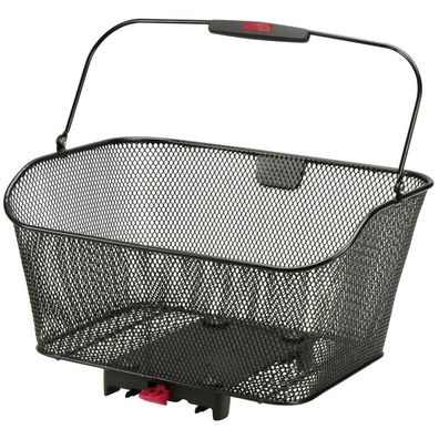 Klickfix Hinterradkorb City Racktime schwarz 40x20x30 cm