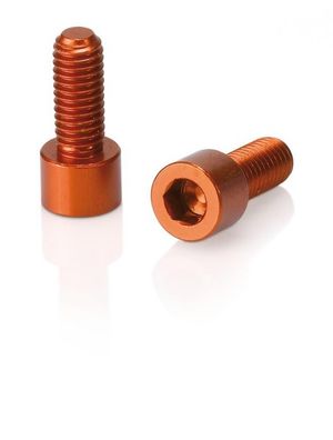 XLC Schrauben fér Trinkflaschenhalter 2er Set orange
