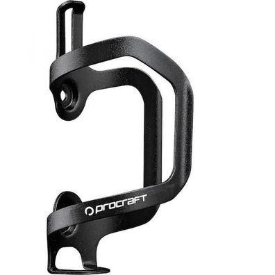 Procraft Flaschenhalter Aluminium Sideload - innovativer Zugriff rechts, schwarz