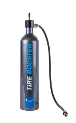 Schwalbe Tire Booster Tubeless-Inflator, 1,15 l, max. 11 bar, Aluminium, fér SV-Venti