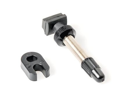 DT Swiss Tubeless-Ventil MTB silber 32 mm Silber - zuverlässiger Luftabschluss fér Tu