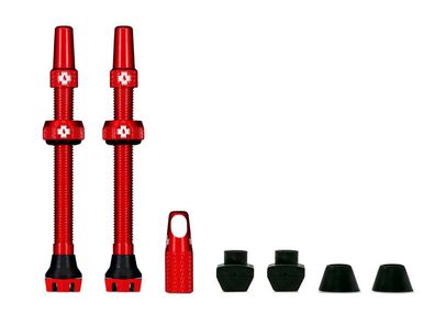 Muc-Off Tubeless Ventil Kit V2 60 mm Rot - Universal fér MTB & Rennrad