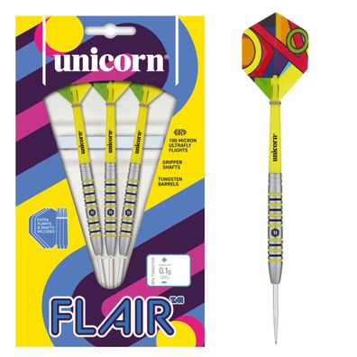 Unicorn Flair 4 Steel Darts / 1 Satz / 23 Gr