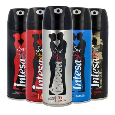 Intesa Unisex Deo TRAUM-SET 5 x 125 ml Deodorant