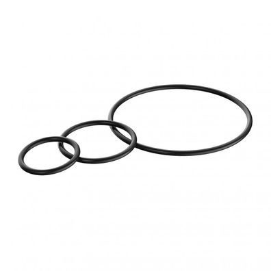 Knog Riemen Set kurz + medium + lang schwarz fér Cobber