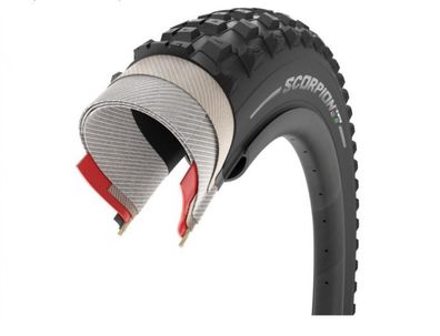 Pirelli Scorpion E-MTB R falt 27,5x2,6 (65-584) schwarz - Grip & Pannenschutz fér E-M