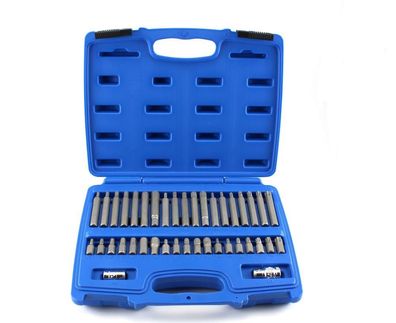 Bitsatz 40-tlg C.V. im Aufbewahrungskoffer Auto Werkzeug ToolTech 10204