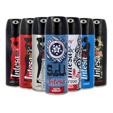 Intesa Unisex Deo TRAUM-SET 7 x 125 ml alle Intesa Deodorant