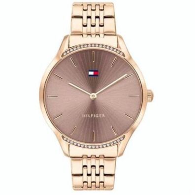 Tommy Hilfiger Damen Analog Quarz Armbanduhr Sunray