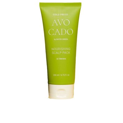 RATED GREEN Avocado nährende Kopfhautbehandlung mit Avocado und Banane 200ml