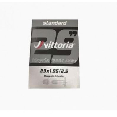Vittoria Schlauch Standard 29x1.95/2.50 AV Schrader 95 - zuverlässiger MTB-Fahrradsch
