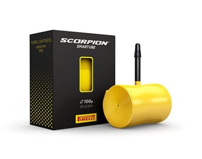 Pirelli Schlauch Scorpion SmarTUBE 29 gelb-schwarzes Ventil - ultraleicht & pannensic