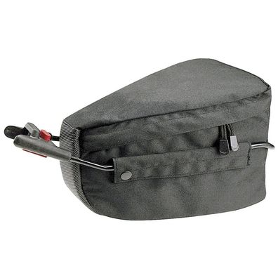 KLICKfix Satteltasche Contour Mudguard schwarz Größe 17x27x16cm 4,5l mit Contour Adap